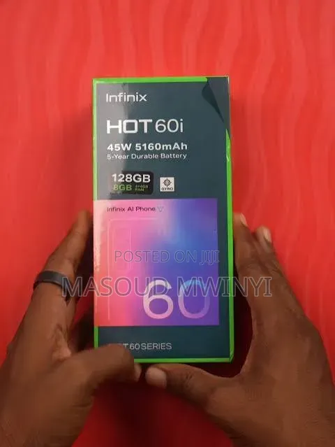 New Infinix Hot 60i 128 GB