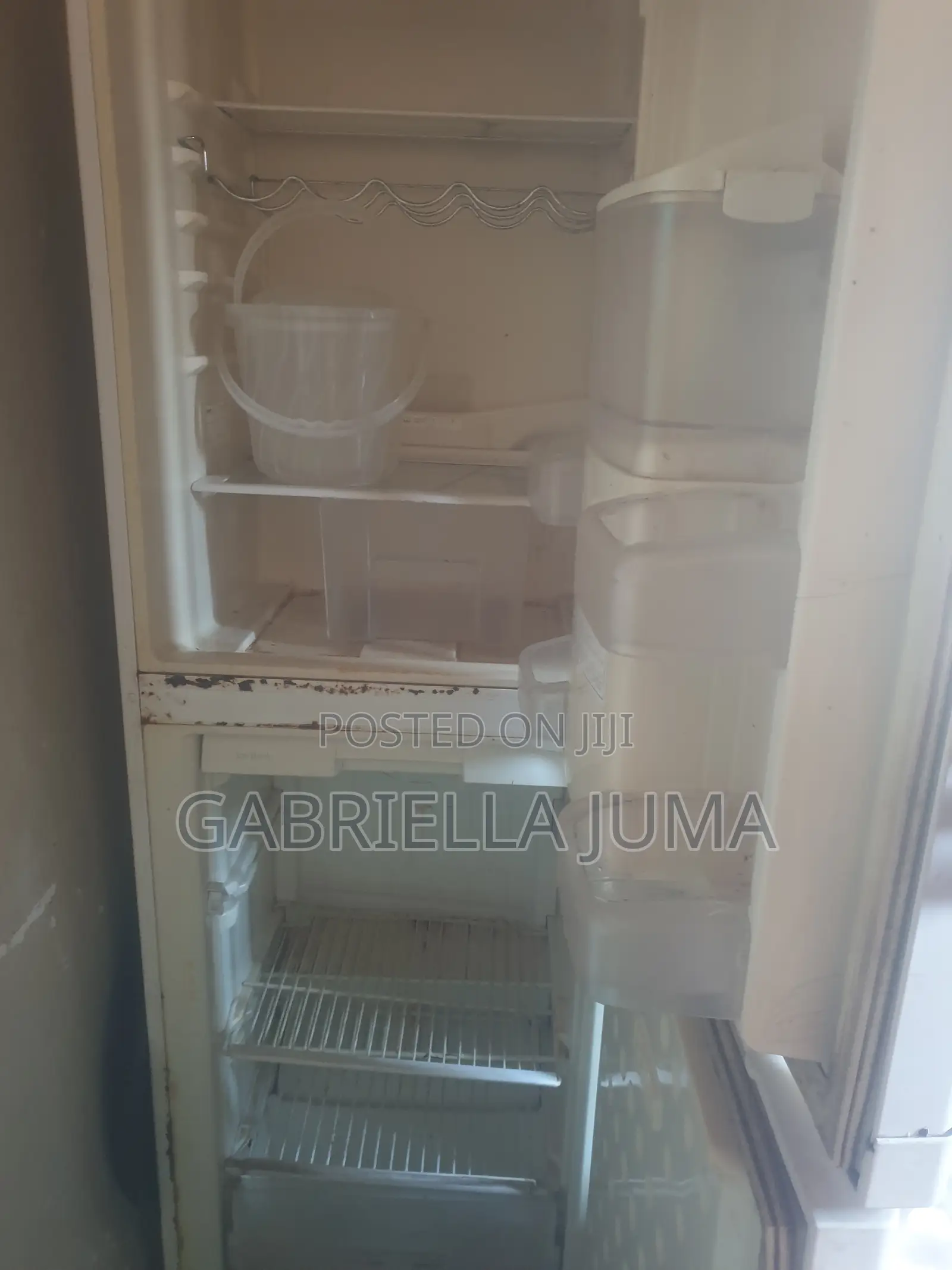 BEKO Friji Kubwa Nyeupe Na Dispensary-Tegeta