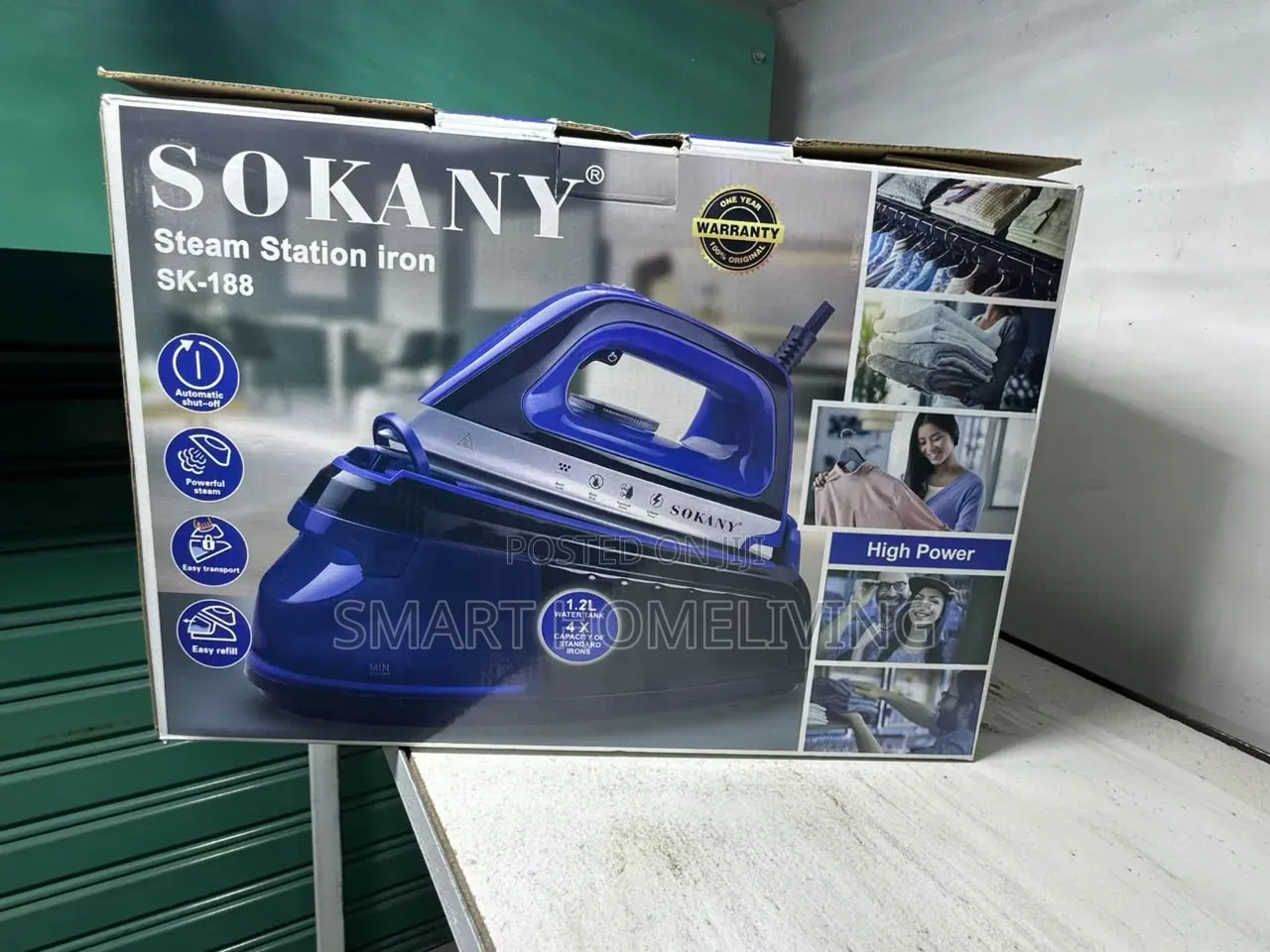 Sokany SK-188 Steam Station Iron