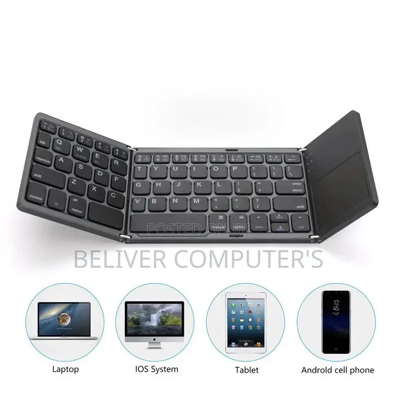 Foldable Bluetooth Keyboard