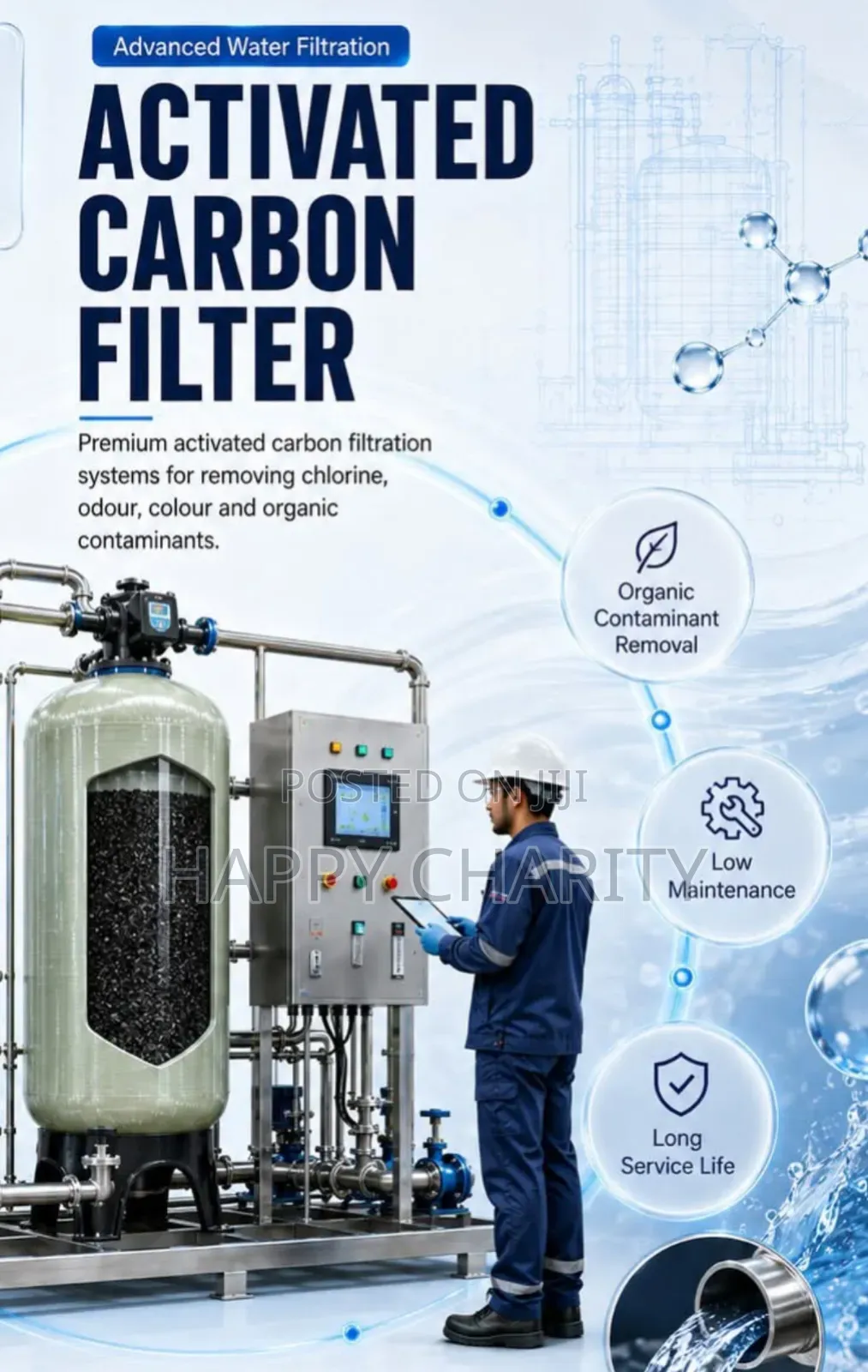 Activated Carbon for Water Treatment Machines