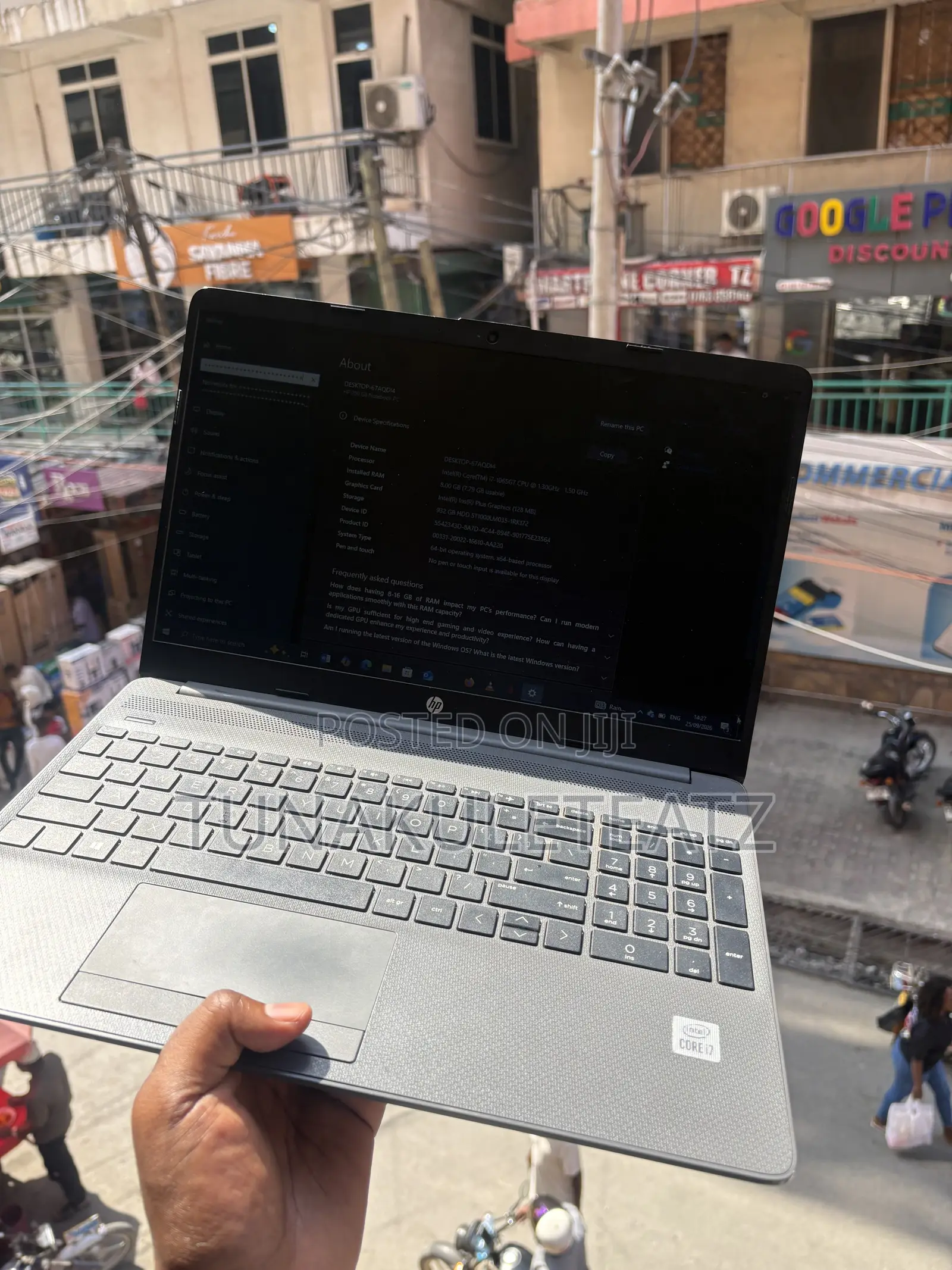 Laptop HP 250 G8 8GB Intel Core i7 SSD 1T