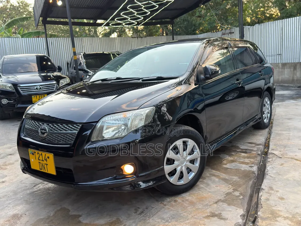 Toyota Corolla Fielder 1.5 Petrol AWD 2008 Black