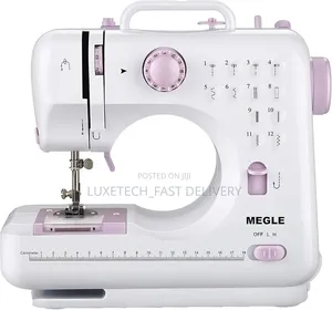 Home Mini Portable Sewing Machine – 12 Stitch Patterns With Foot Pedal