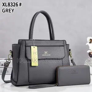 Pebbled Handbag Set