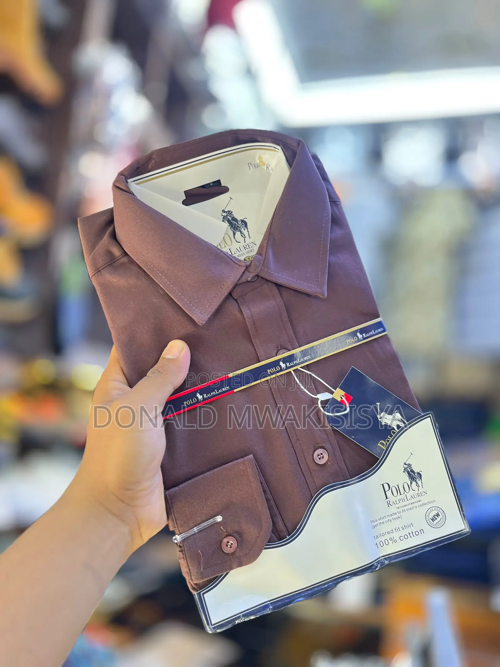 Polo Daniel Aluo Official Shirts - 100% Cotton Edition