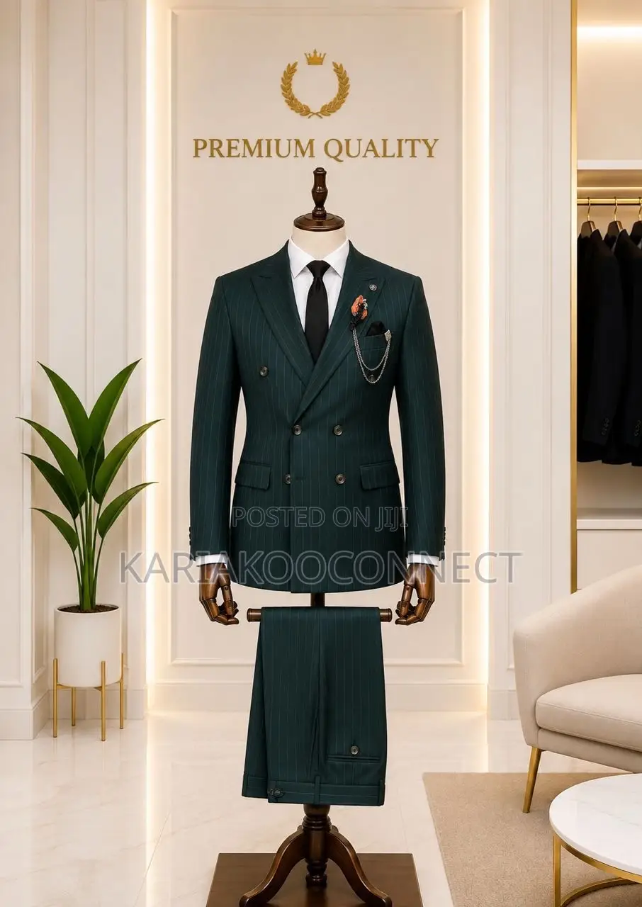 Men's Double-Breasted Suit