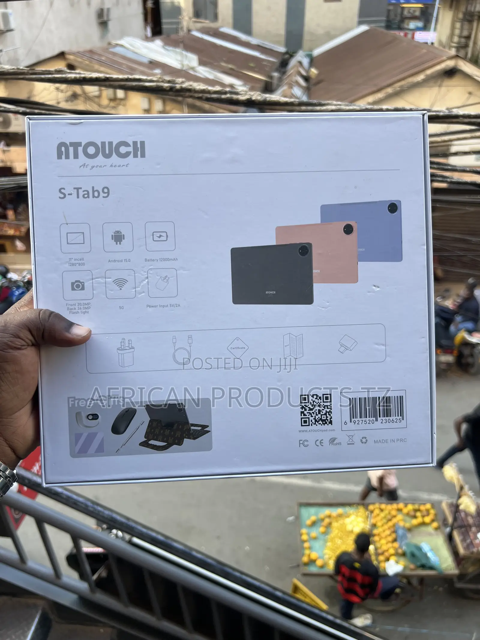 New Atouch S-Tab 9 1 TB Gray
