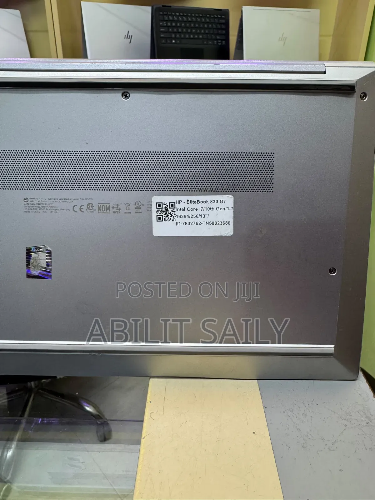 Laptop HP EliteBook 830 G7 8GB Intel Core i7 SSD 256GB