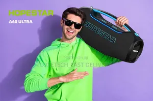 Hopestar A60 Ultra 450W Bluetooth Party Speaker – RGB Lights + 1 Mic
