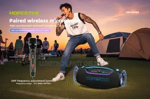 Hopestar A60 Ultra 450W Bluetooth Party Speaker – RGB Lights + 1 Mic