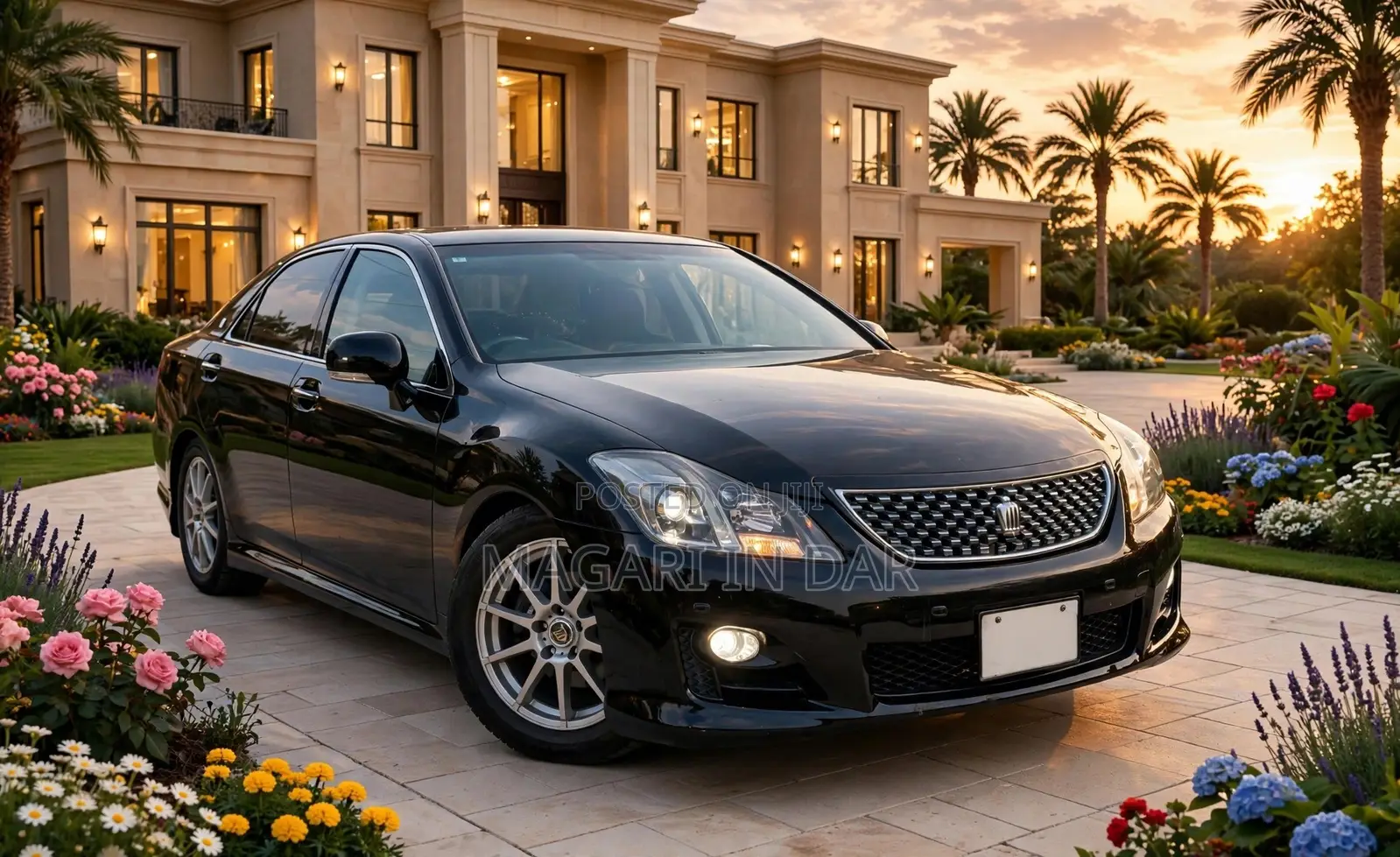 Toyota Crown 2008 Black