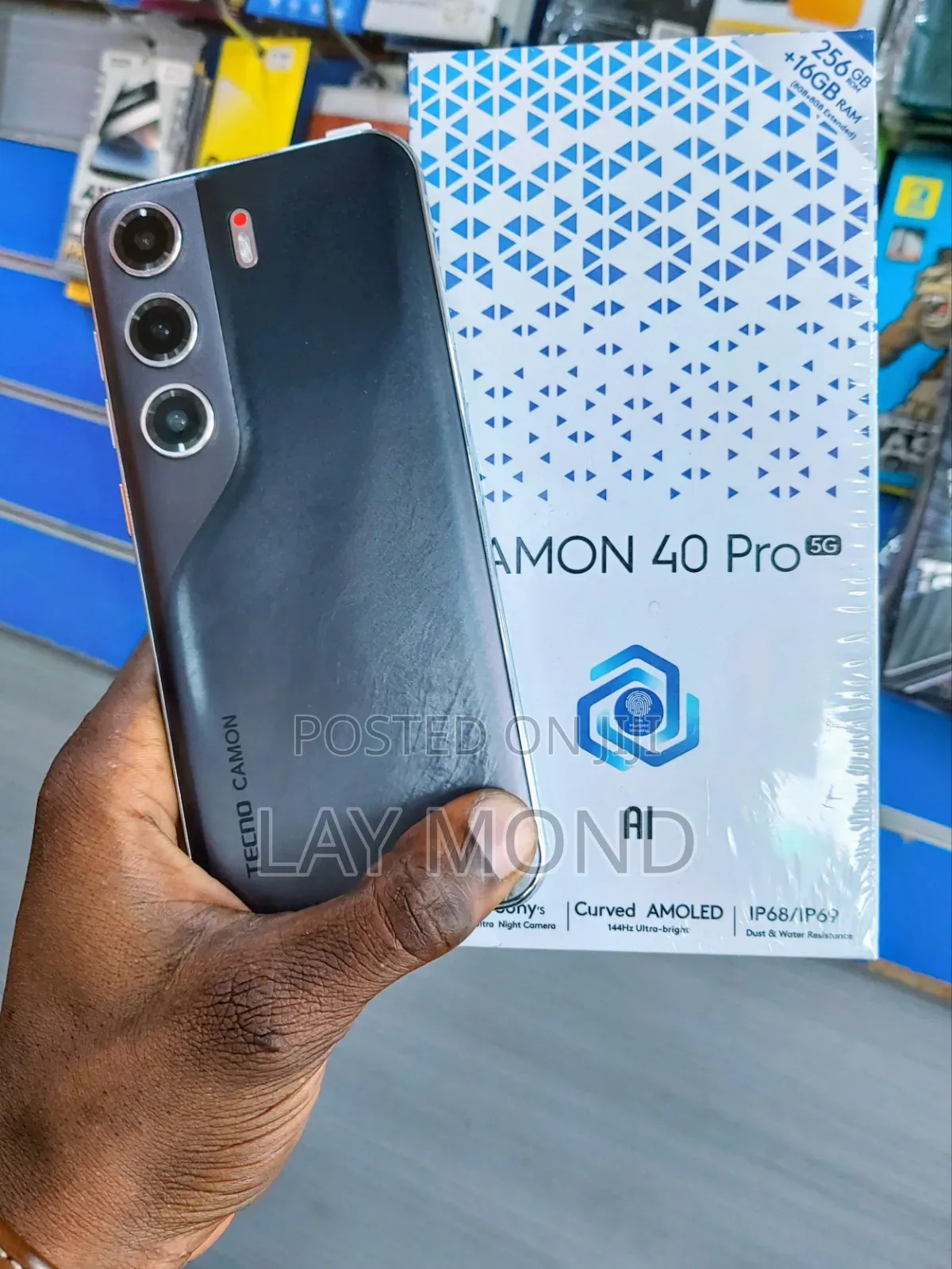 New Tecno Camon 40 Pro 5G 256 GB