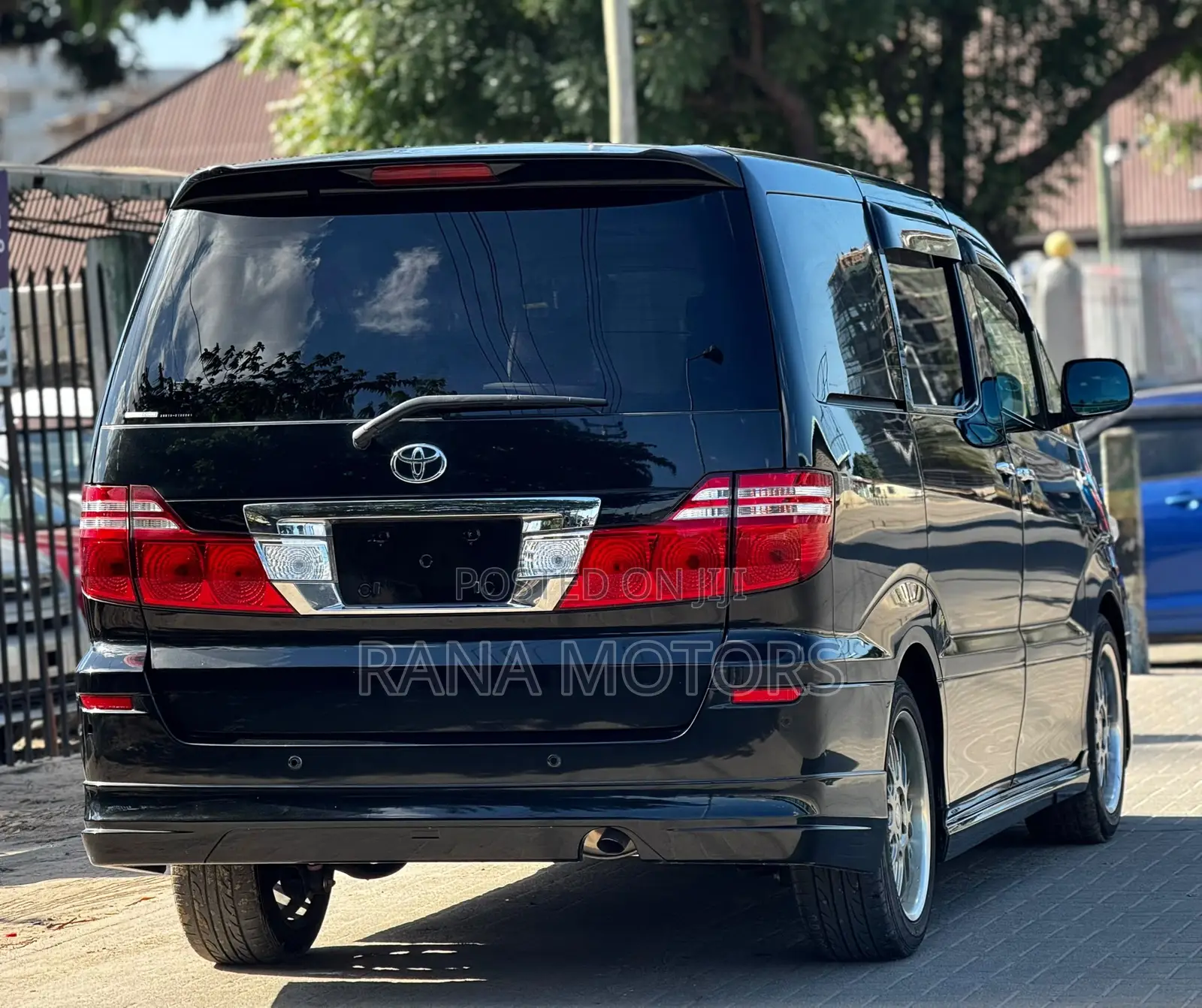Toyota Alphard 2007 Black