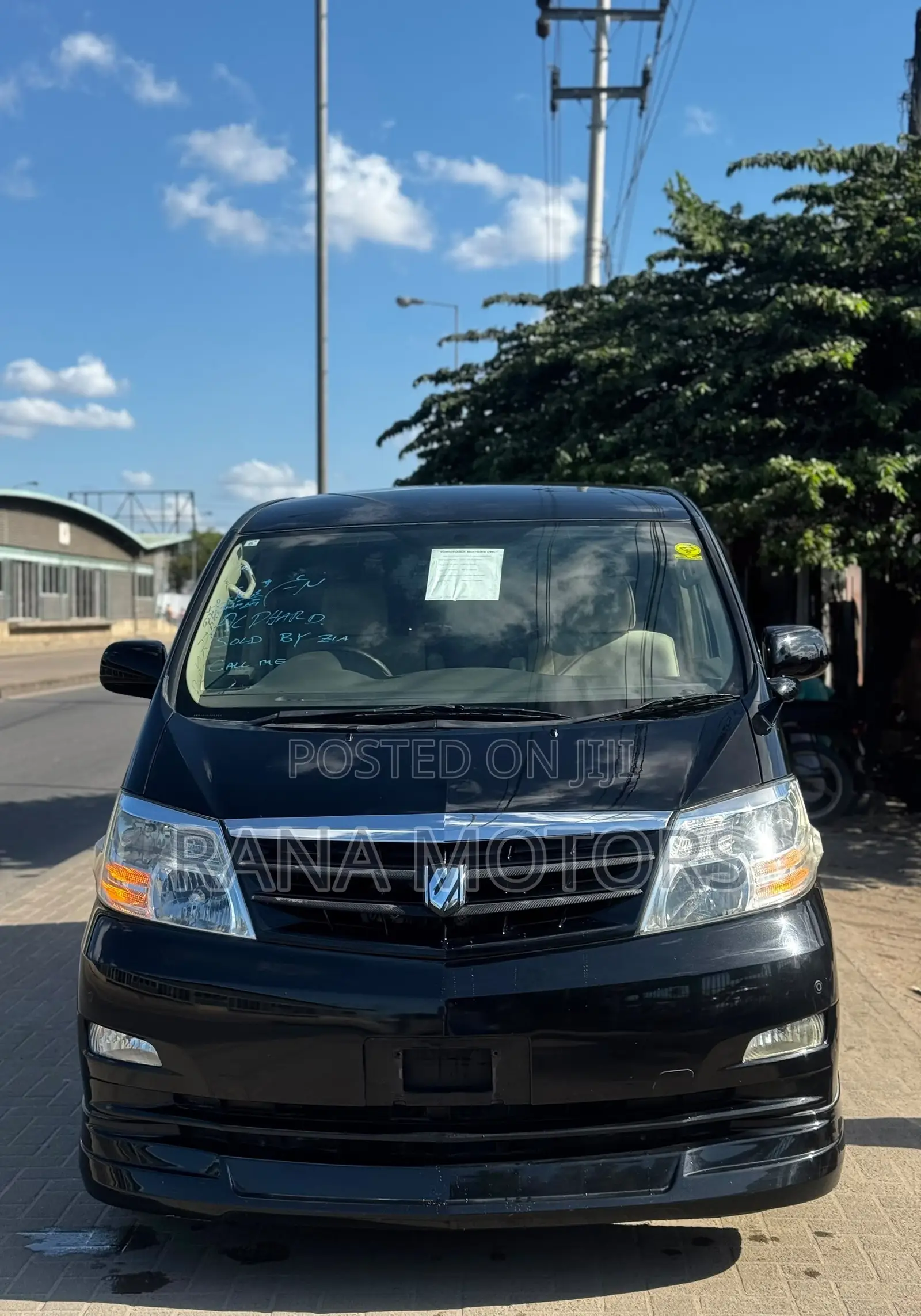 Toyota Alphard 2007 Black