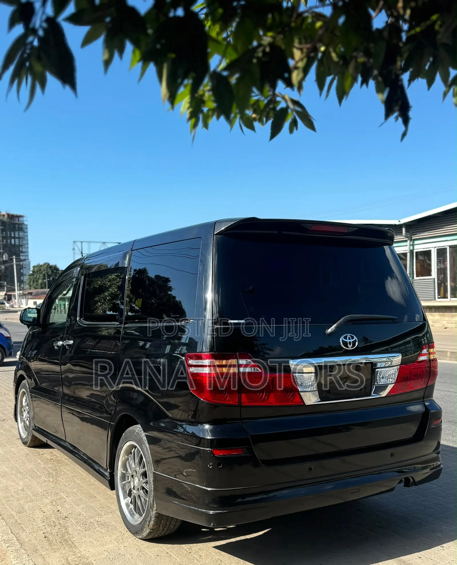 Toyota Alphard 2007 Black