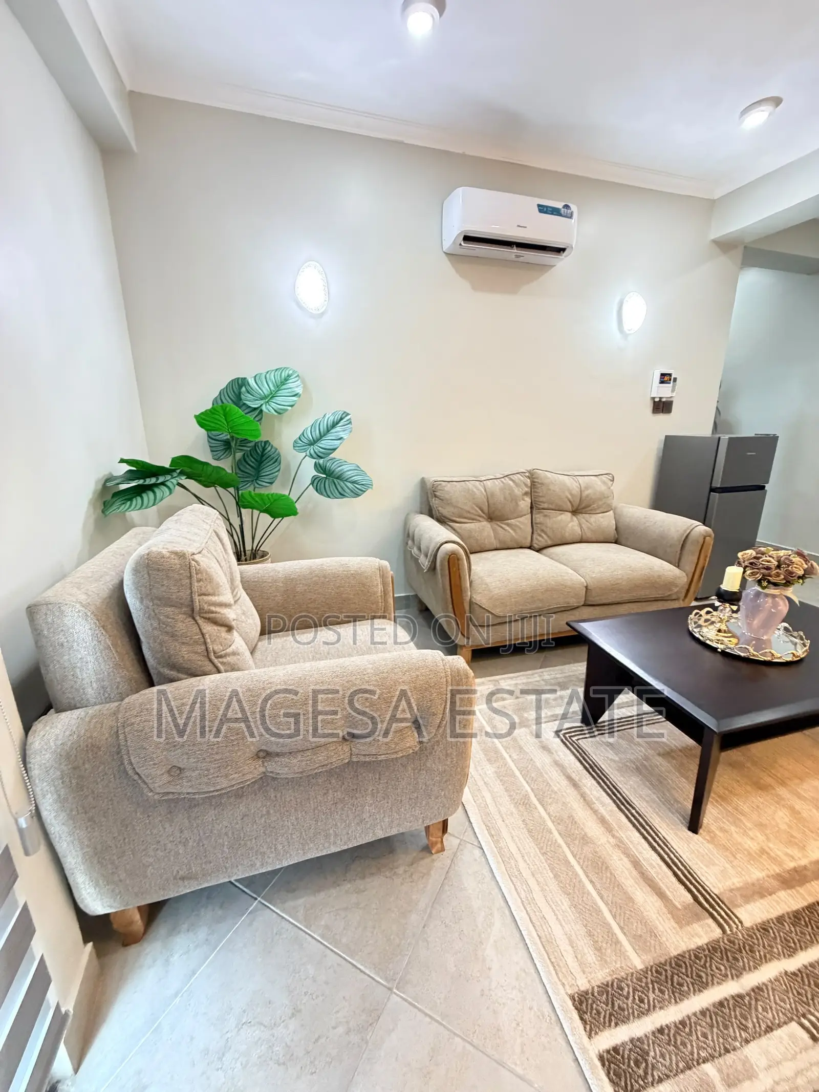 Furnished 1bdrm Apartment in Mikocheni for rent