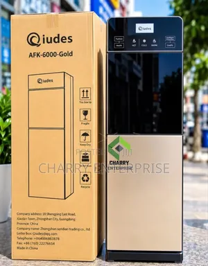 Qiudes Water Dispenser 2 Taps Top Load Dumu Linakaa Juu