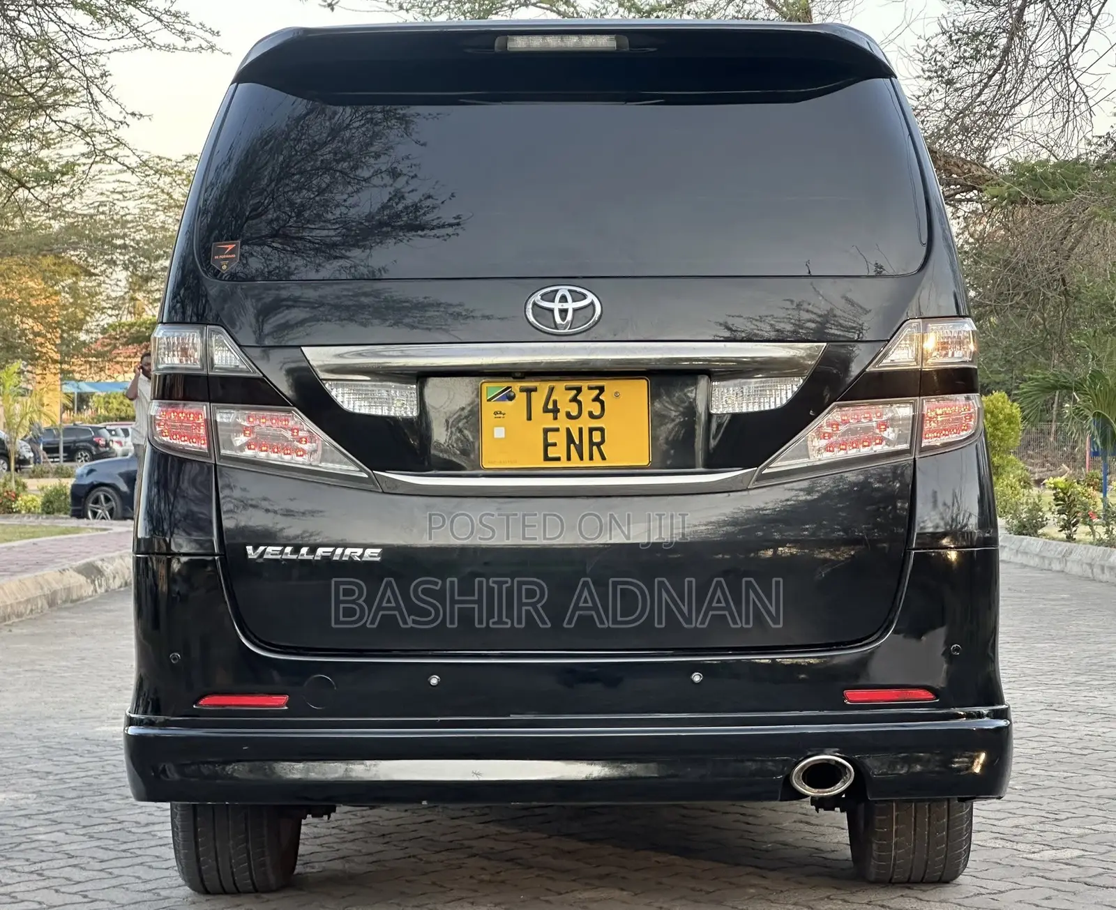 Toyota Vellfire 2009 Black