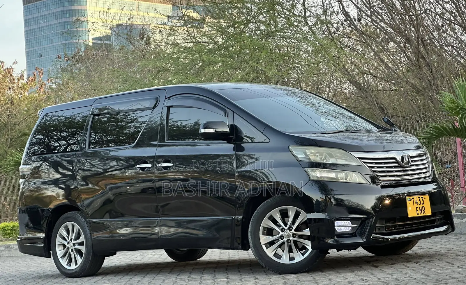 Toyota Vellfire 2009 Black
