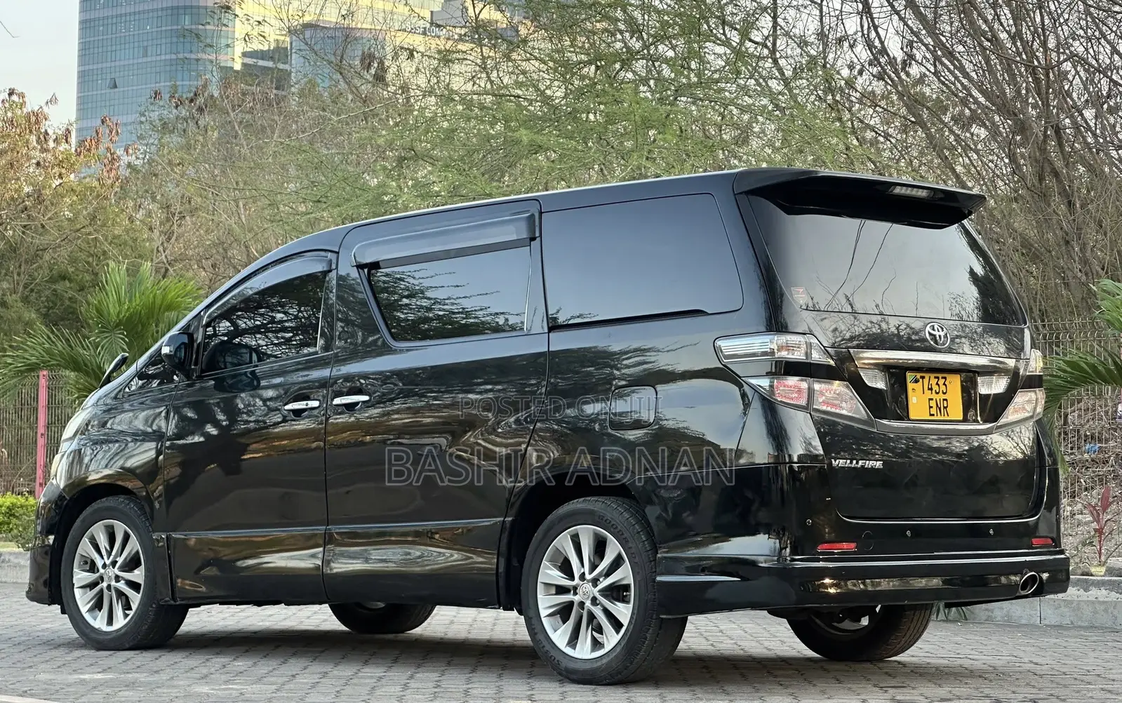 Toyota Vellfire 2009 Black