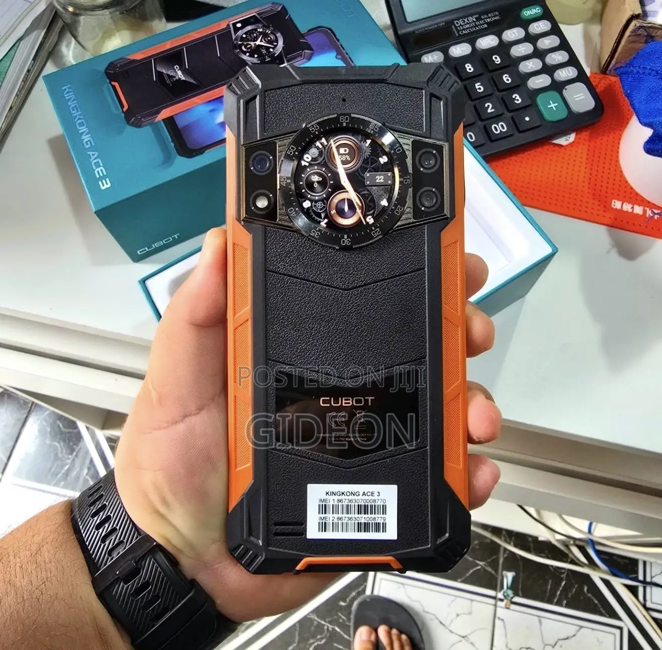 New Cubot KingKong Ace 3 256 GB Black