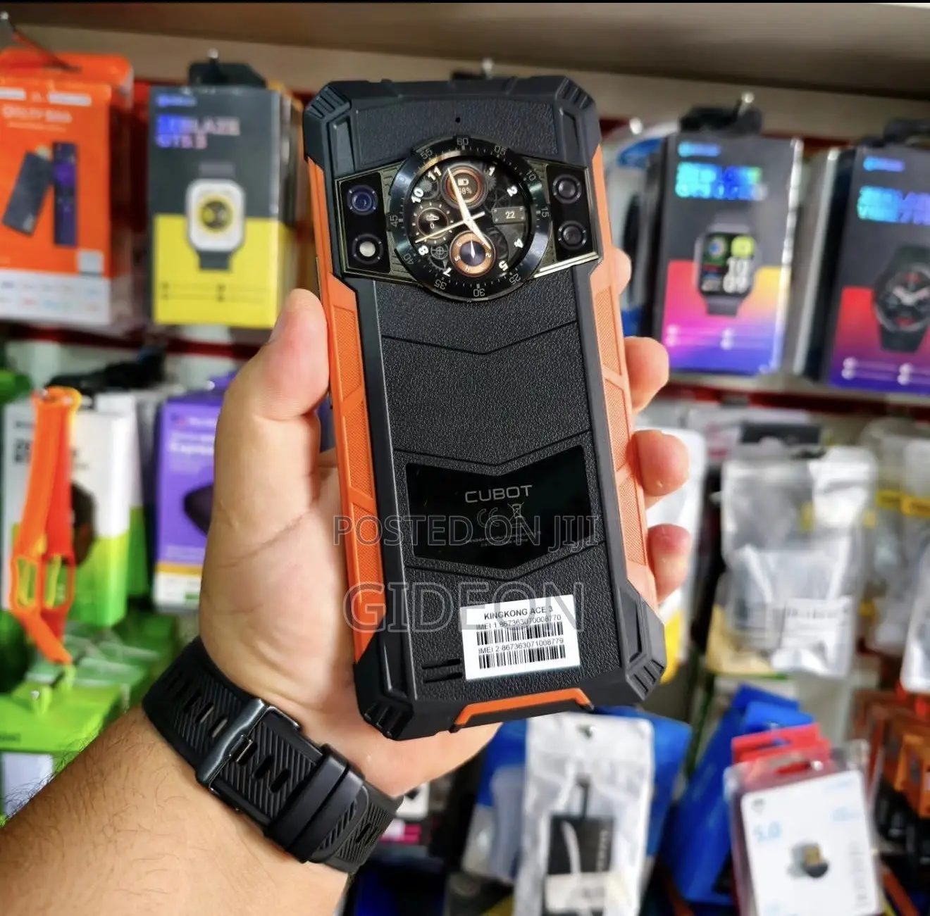 New Cubot KingKong Ace 3 256 GB Black