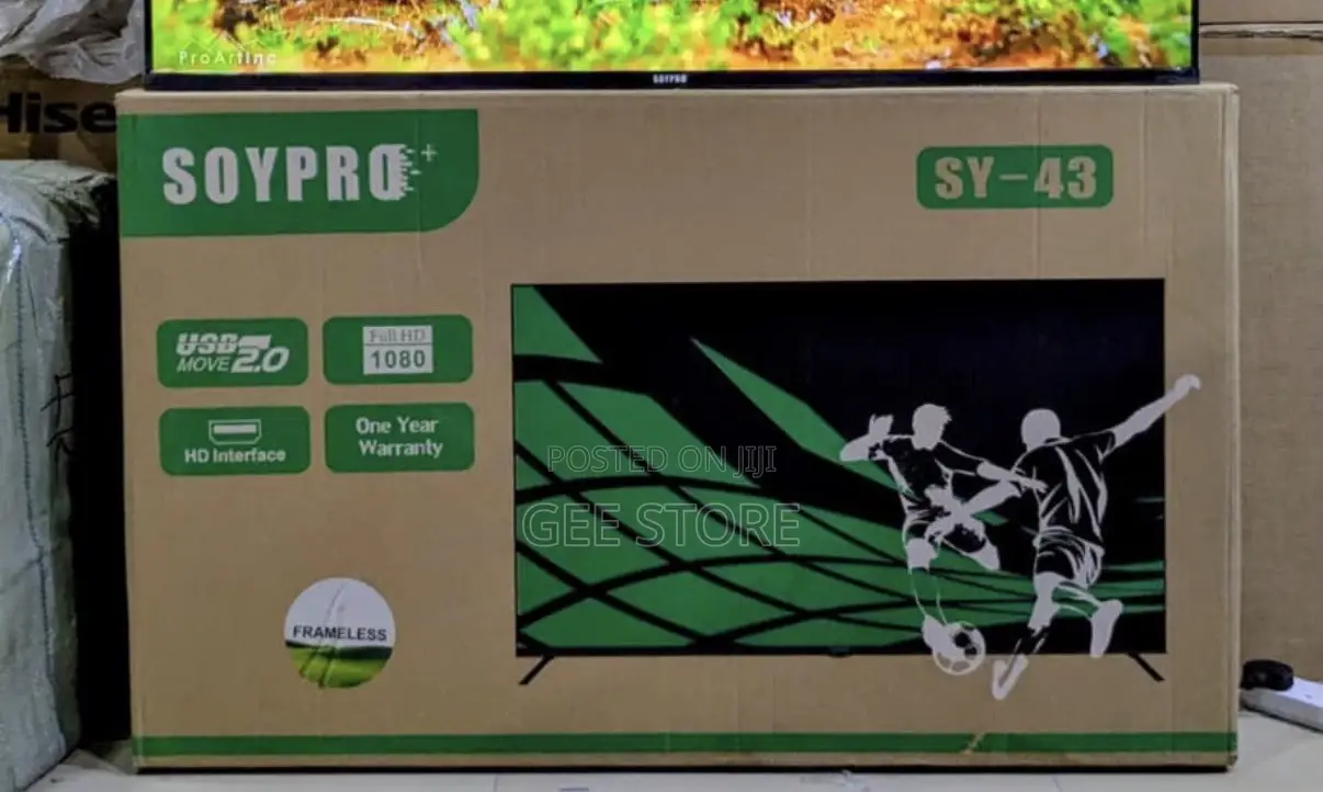 A Soypro SY-43 43-Inch LED Television