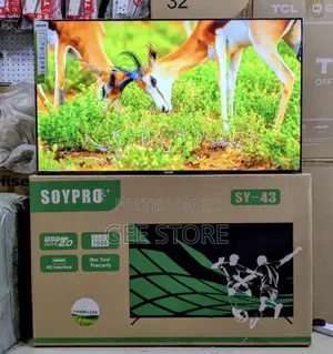 A Soypro SY-43 43-Inch LED Television