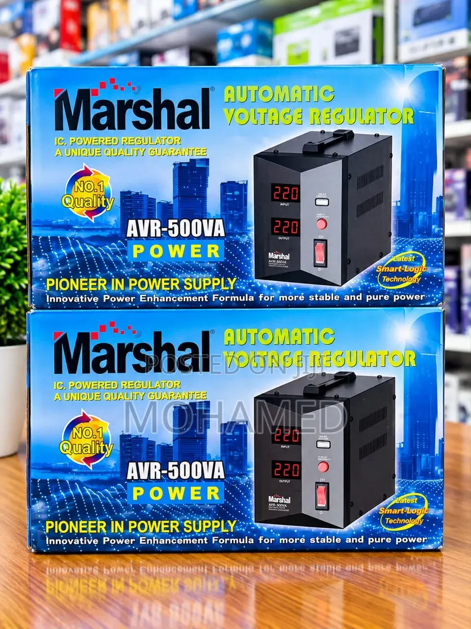  Marshal Stabilizer 500w 
 Power: 500W