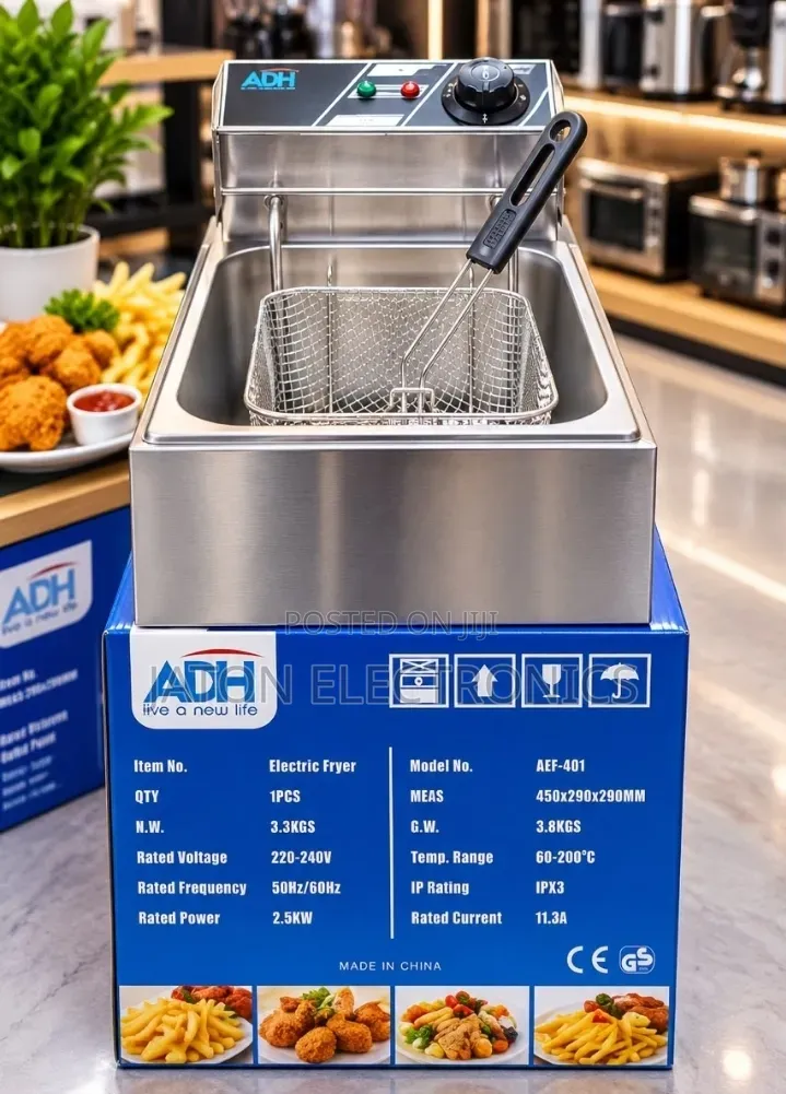 Adh Deep Fryer 6 Liter