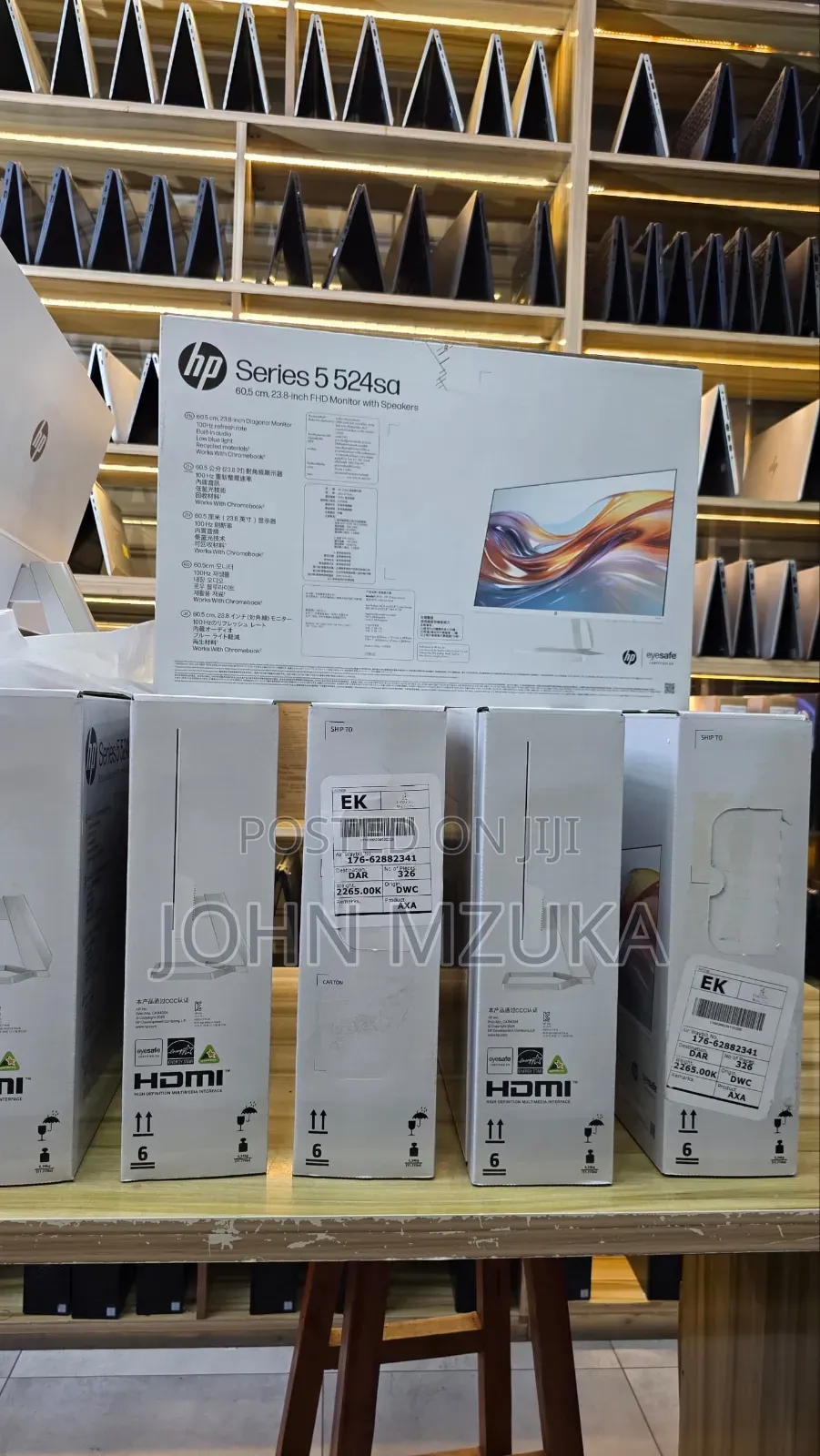 Monitor Inchi 24 Brand New ,Framless