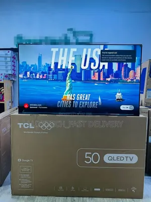 TCL 50" T6D QLED Smart Google TV – Dolby Vision, Atmos, HDR10+ 2026