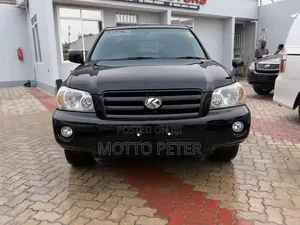 Toyota Kluger 2005 Black