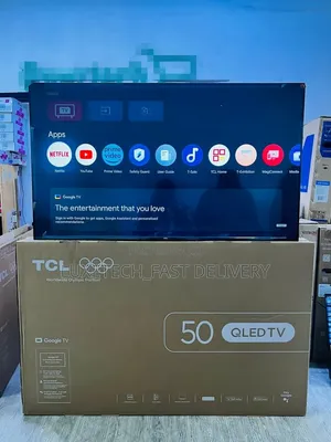 TCL 50 Inches T6D QLED Google TV – Dolby Vision, Atmos, HDR10+ 2026