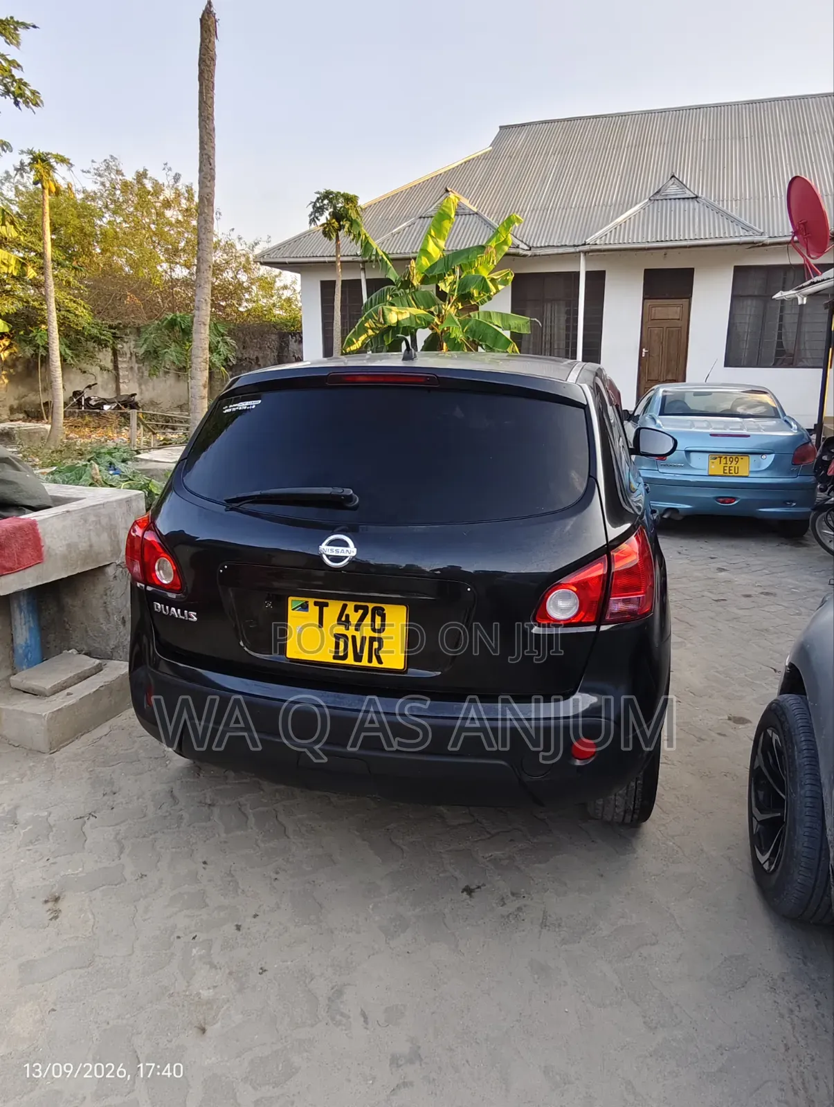Nissan Dualis 2008 Black