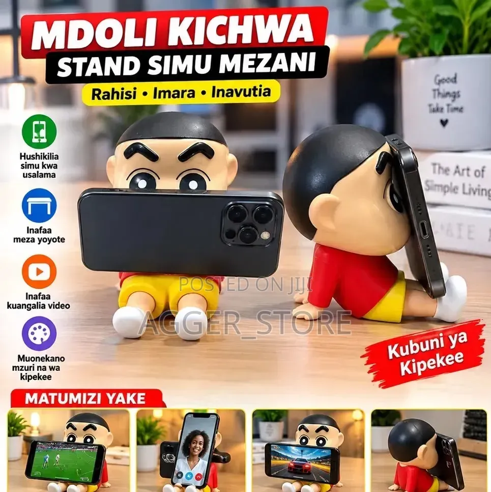 Adjustable Cartoon Character Mobile Phone Holders