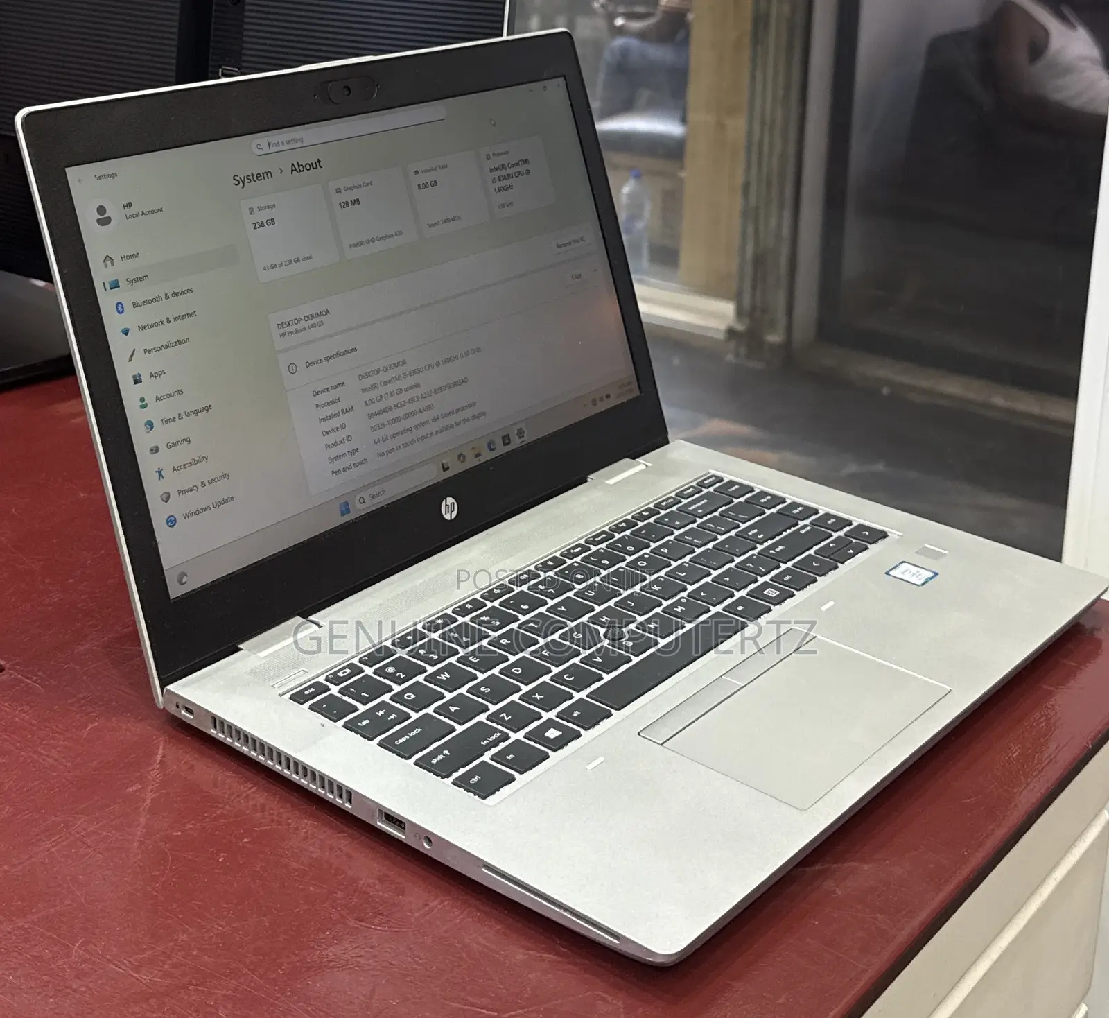 Laptop HP ProBook 640 G5 8GB Intel Core i5 SSD 512GB