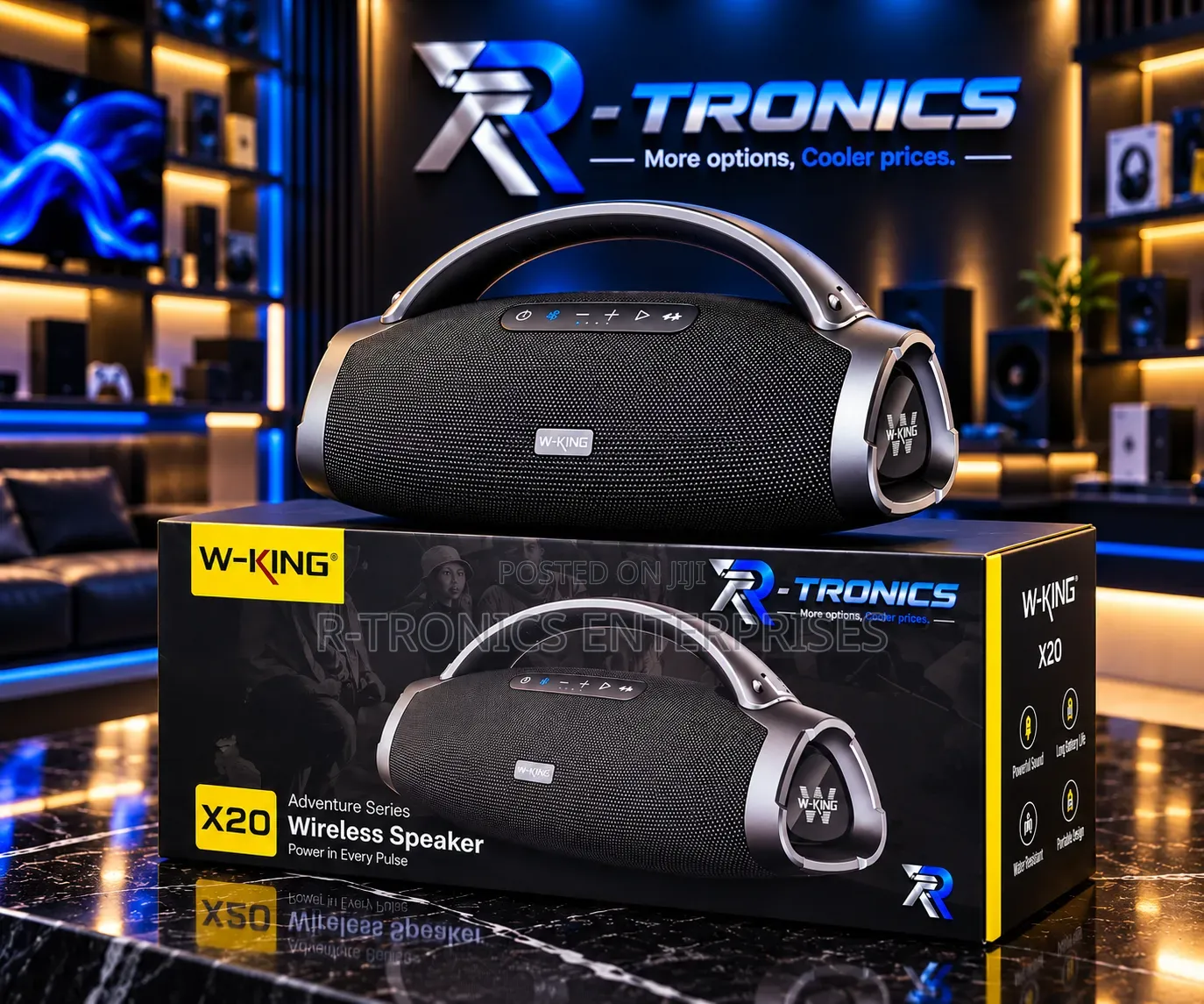 W-King X20 Adventure Series Bluetooth Speaker