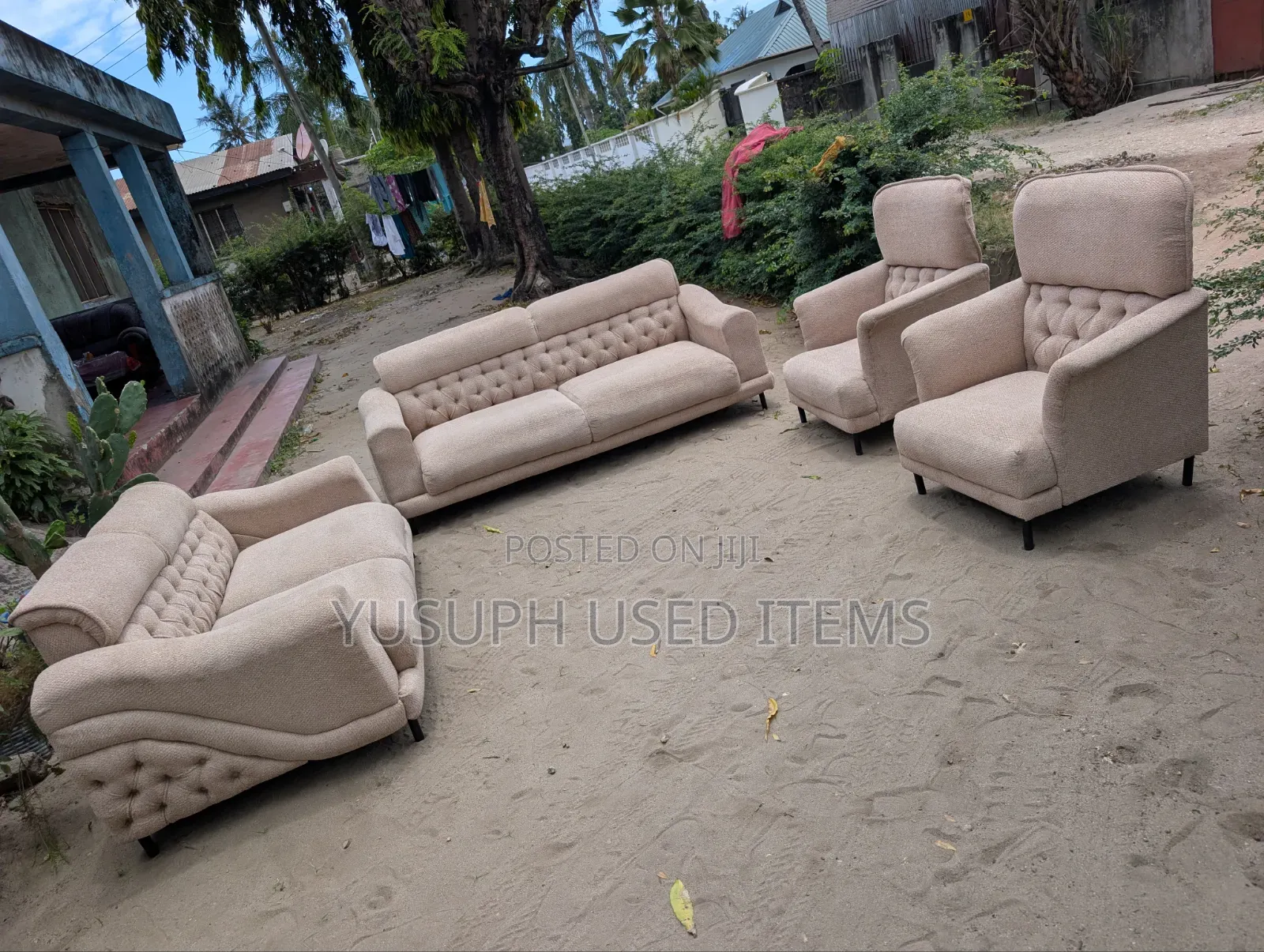 Sofa Set // Spring // Fibers // 3:2:1:1 // Kali Sana //