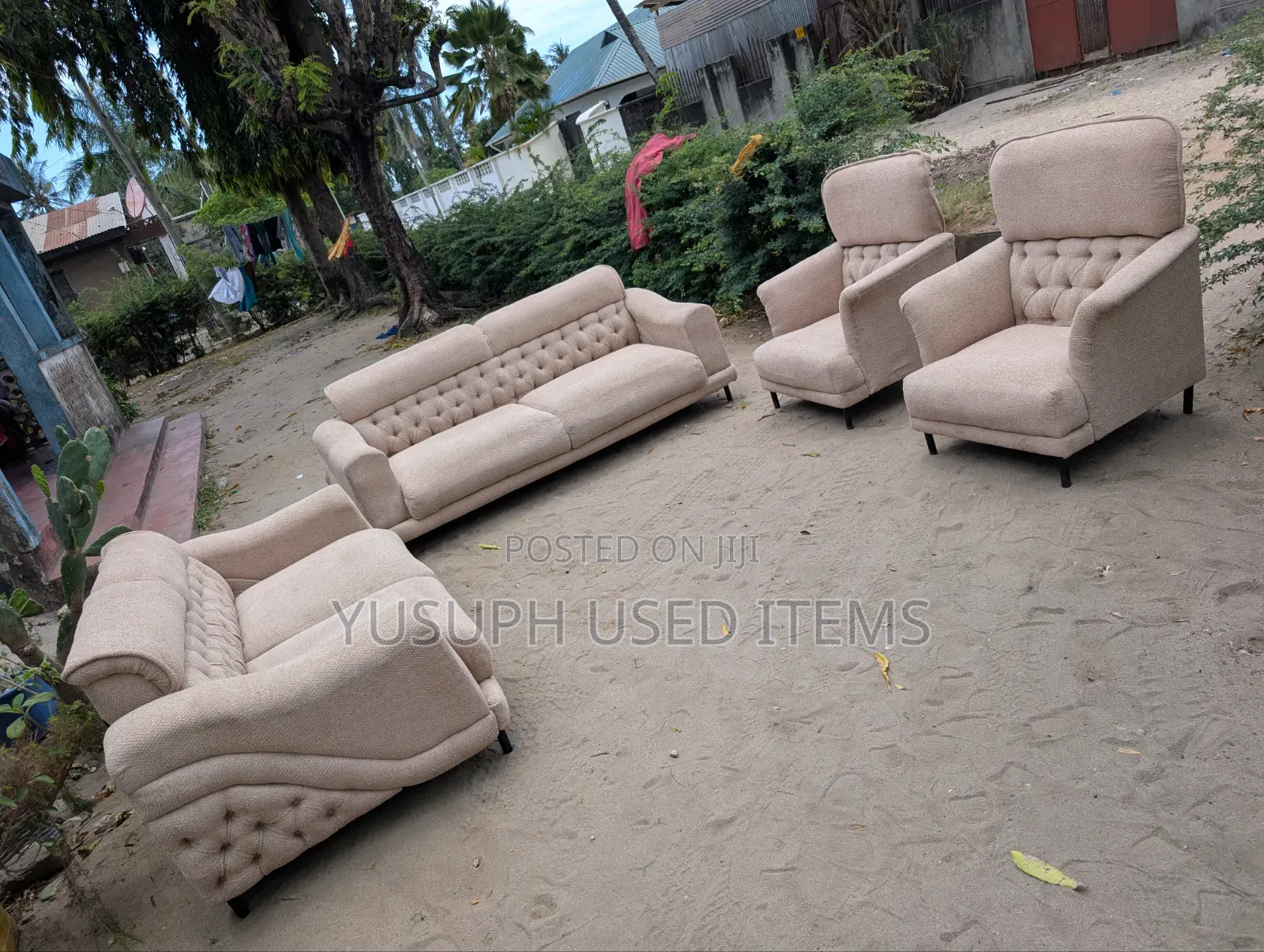 Sofa Set // Spring // Fibers // 3:2:1:1 // Kali Sana //