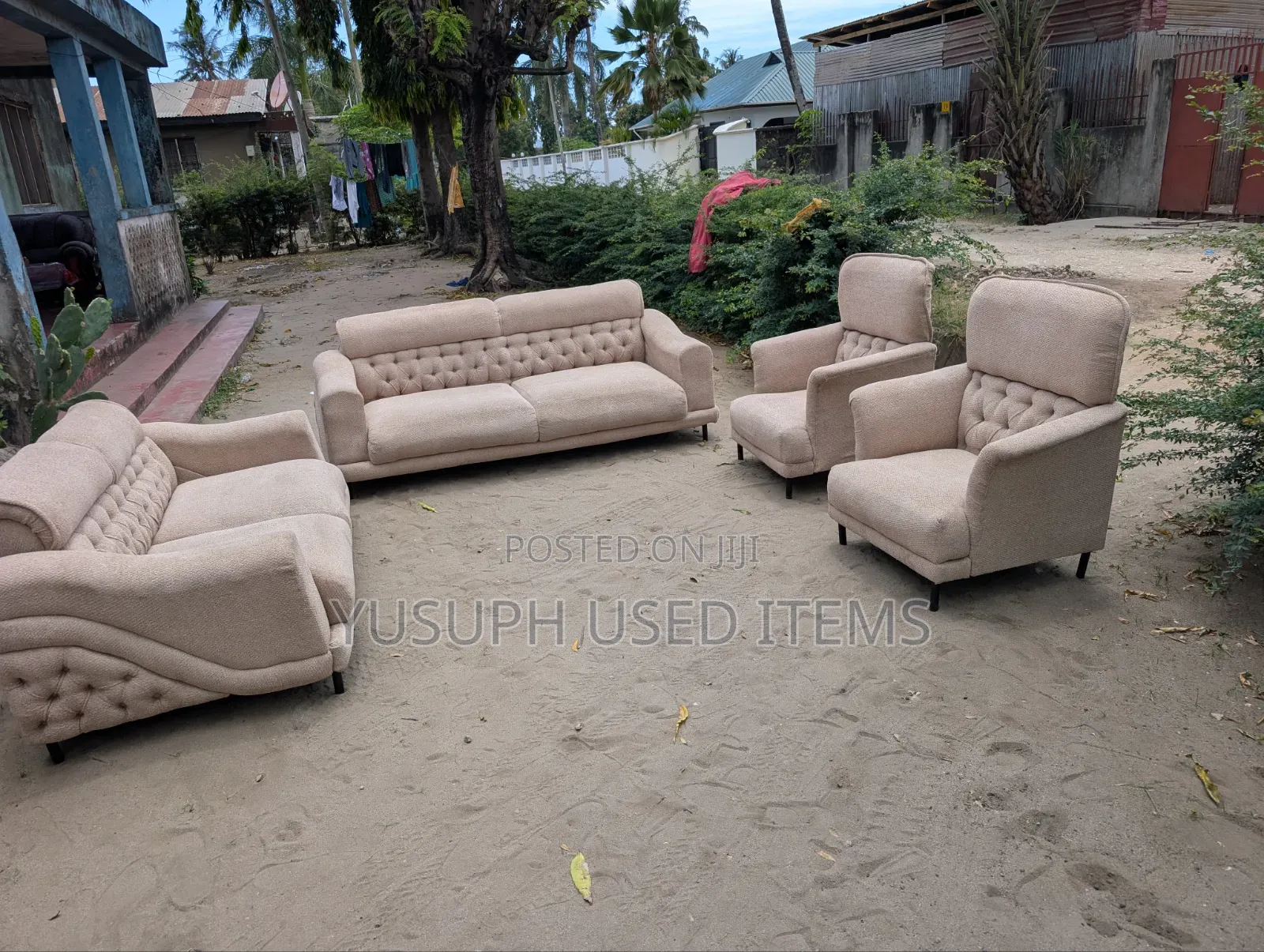 Sofa Set // Spring // Fibers // 3:2:1:1 // Kali Sana //