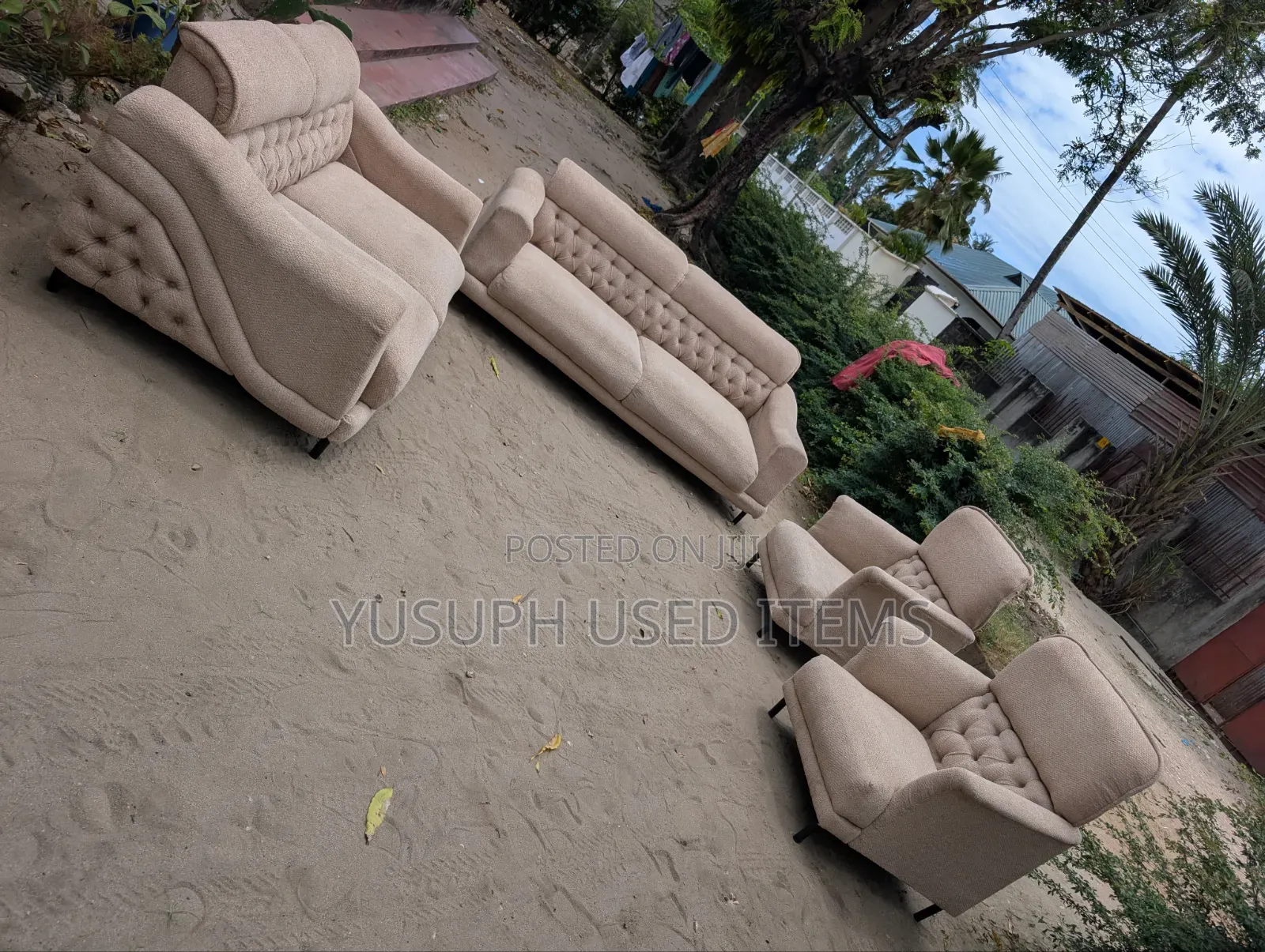 Sofa Set // Spring // Fibers // 3:2:1:1 // Kali Sana //