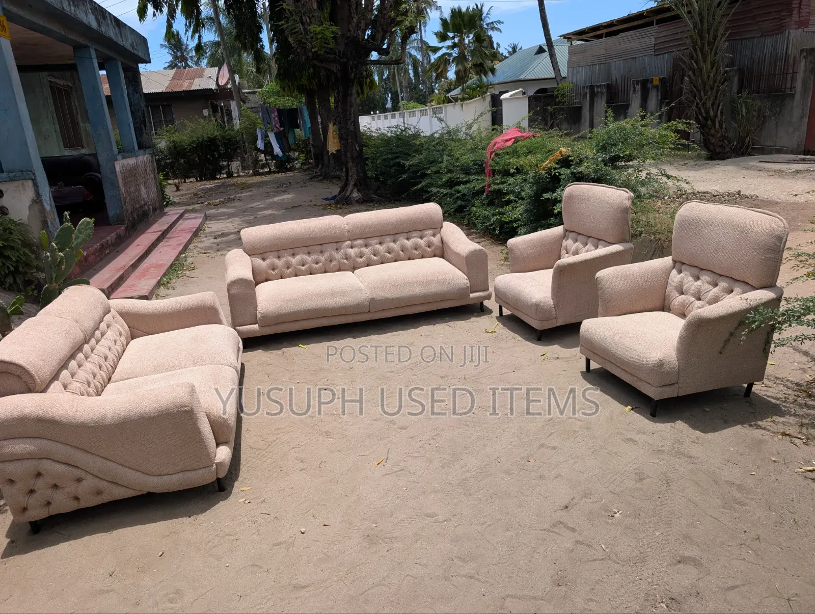 Sofa Set // Spring // Fibers // 3:2:1:1 // Kali Sana //