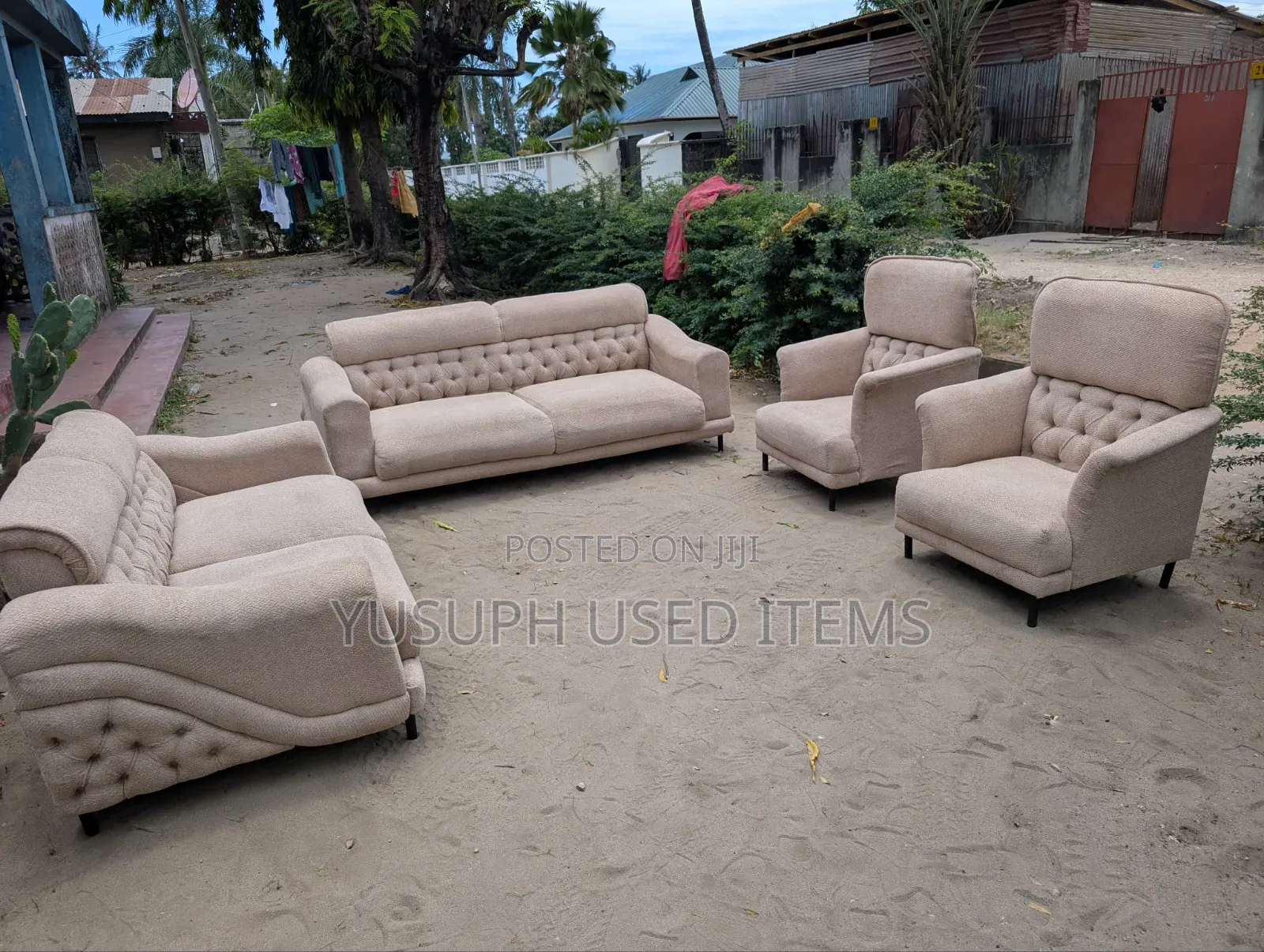 Sofa Set // Spring // Fibers // 3:2:1:1 // Kali Sana //