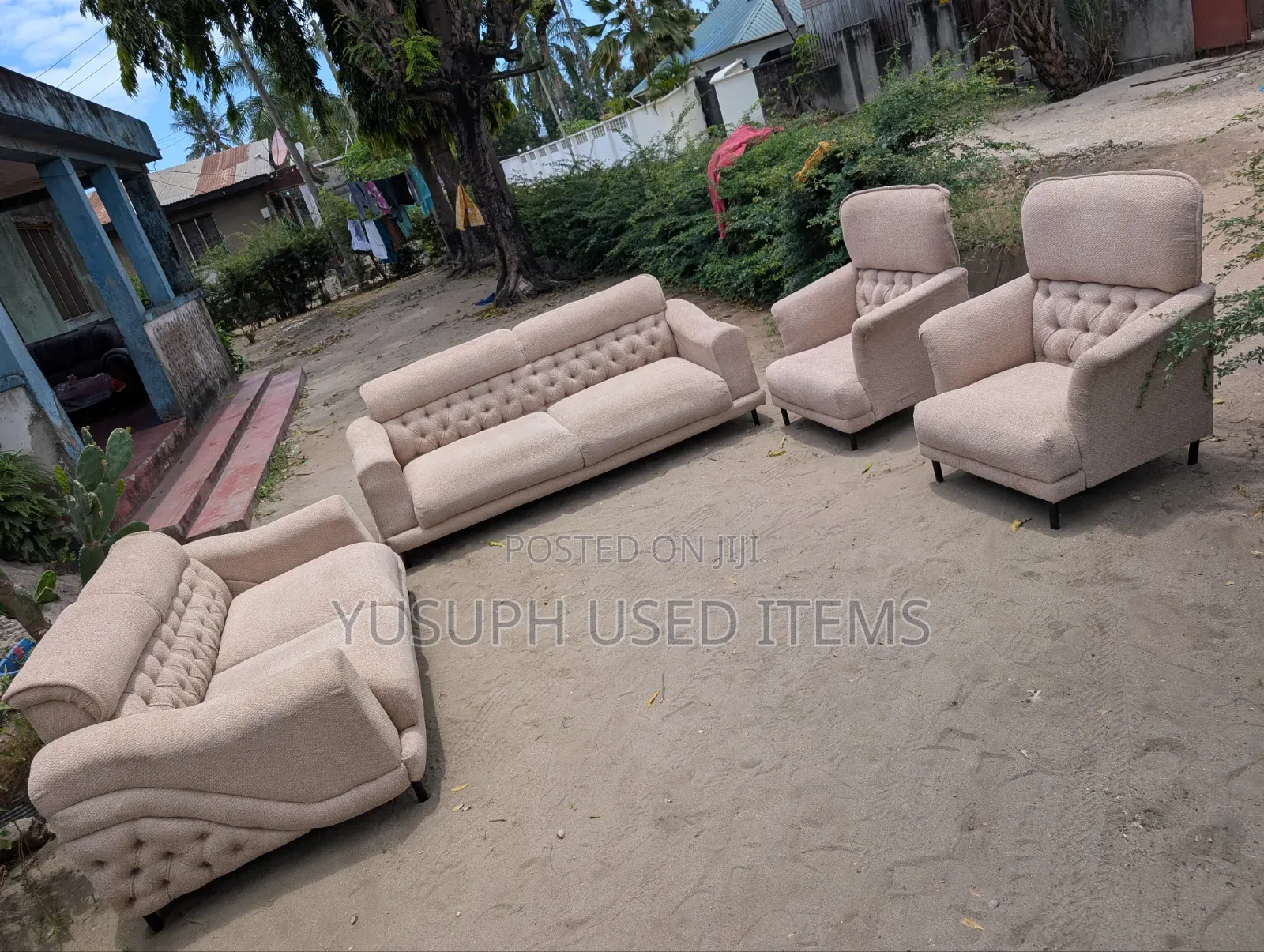 Sofa Set // Spring // Fibers // 3:2:1:1 // Kali Sana //