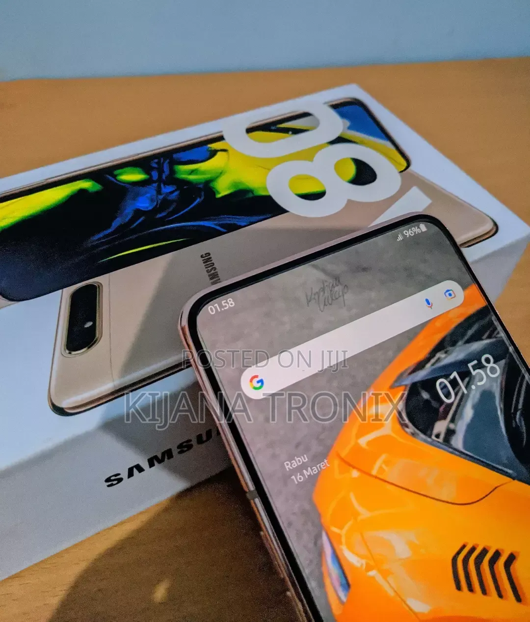 New Samsung Galaxy A80 128 GB Gold