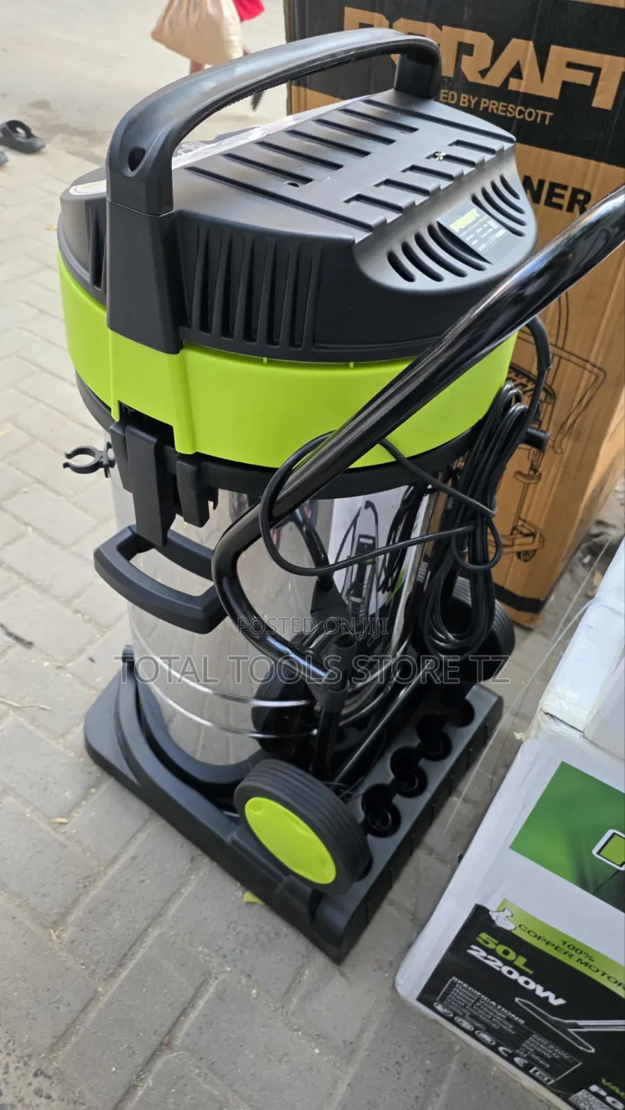 Prescott Vaccum Cleaner 100L