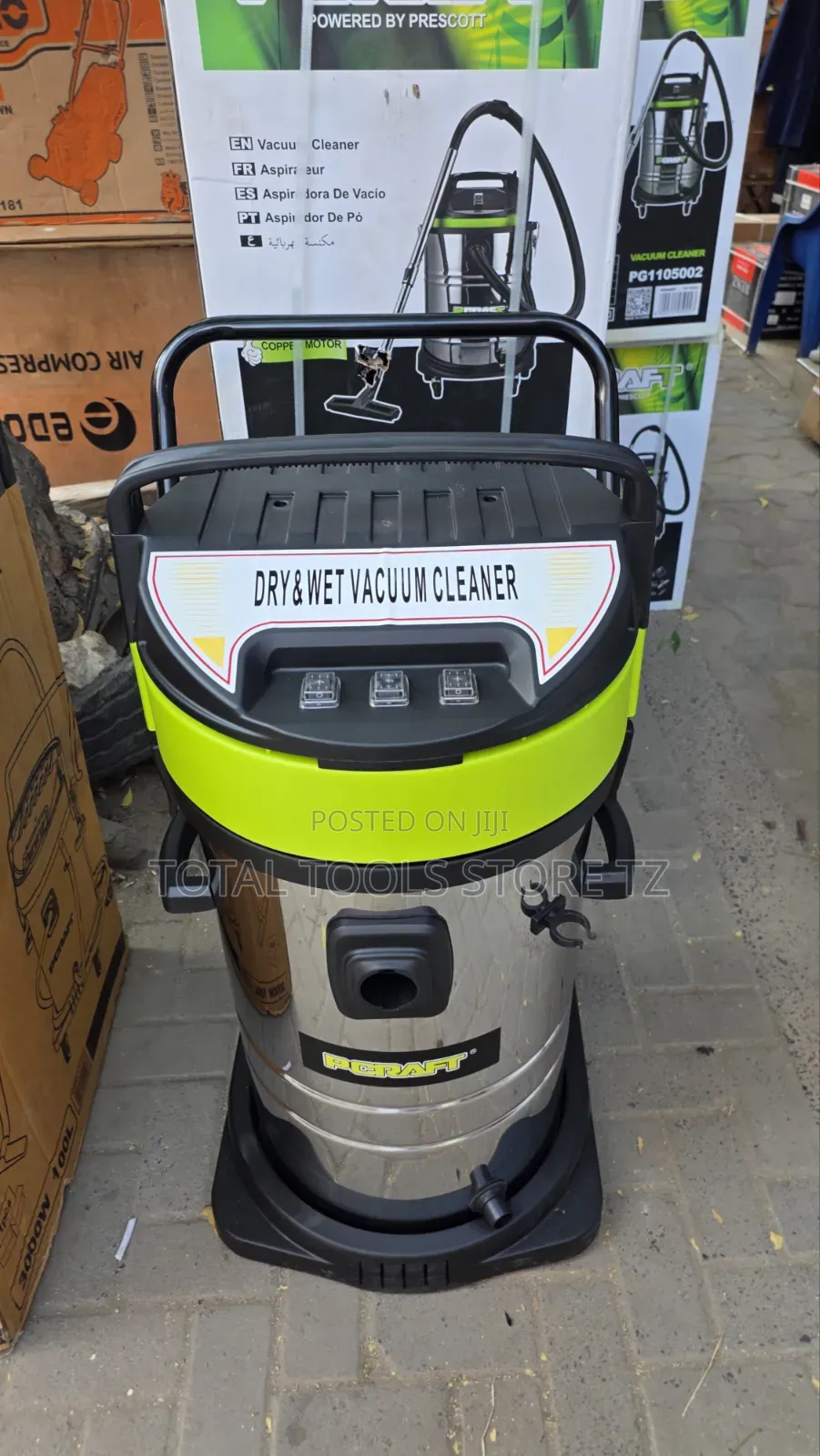 Prescott Vaccum Cleaner 100L
