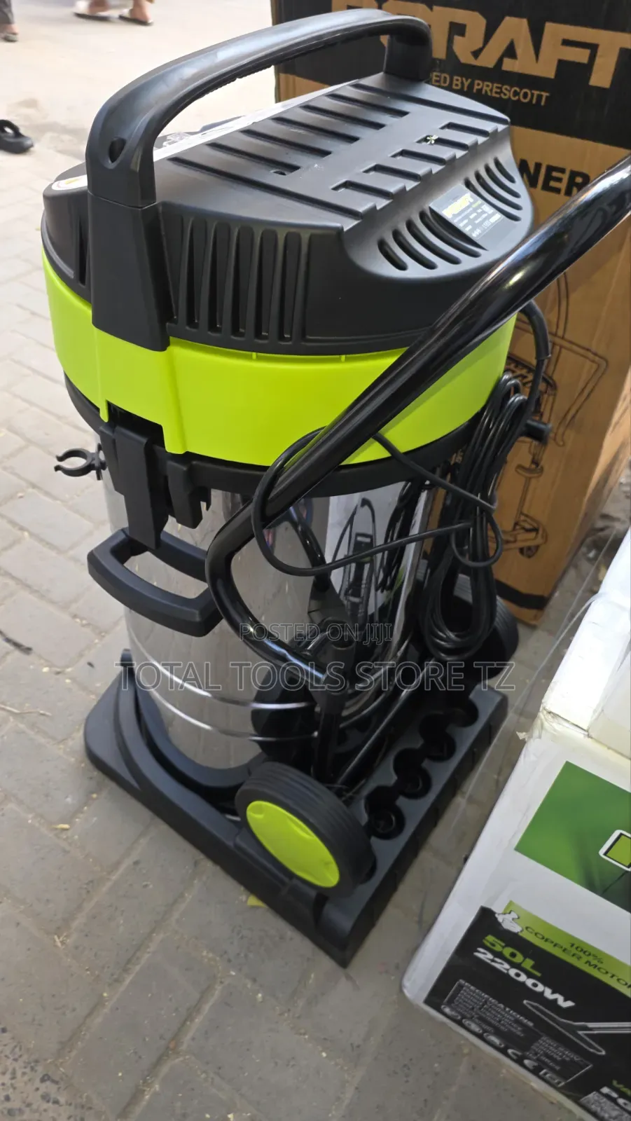 Prescott Vaccum Cleaner 100L